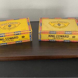 King Edward Imperial Cigar Boxes